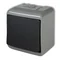 Connettore per scale JUNIOR, grigio/grafite