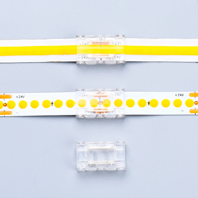 CONNETTORE RAPIDO PER STRISCE LED SC 2PIN COB/SMD IP20 PCB 8MM STRISCIA STRISCIA