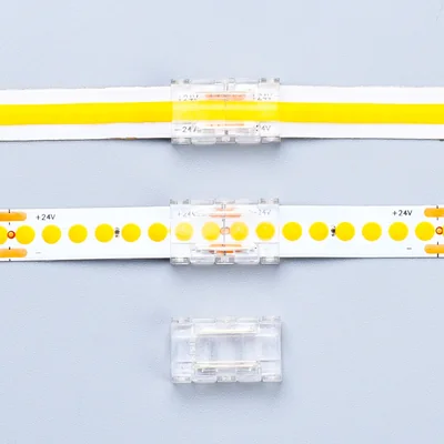 CONNETTORE RAPIDO PER STRISCE LED SC 2PIN COB/SMD IP20 PCB 8MM STRISCIA STRISCIA