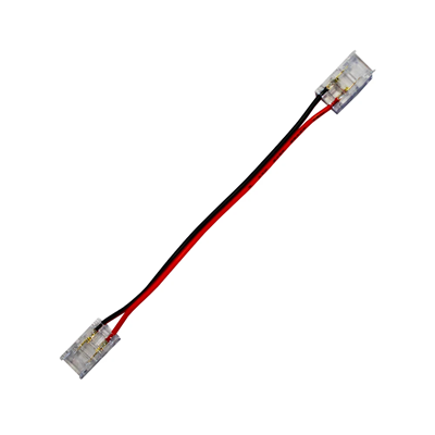 CONNETTORE RAPIDO PER STRISCE LED SC 2PIN COB/SMD IP20 PCB STRISCIA 8MM FILO STRISCIA 10cm