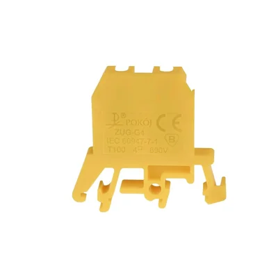 Connettore ZUG-G4, giallo, 25 pz.