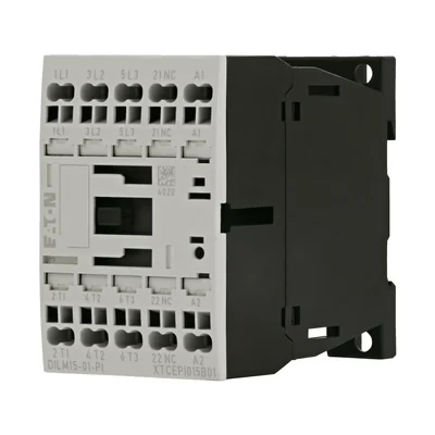Contacteur de puissance DILM15-01(24VDC)-PI DILM, 7,5 kW/400 V, commande 24 V CC, 1 NF