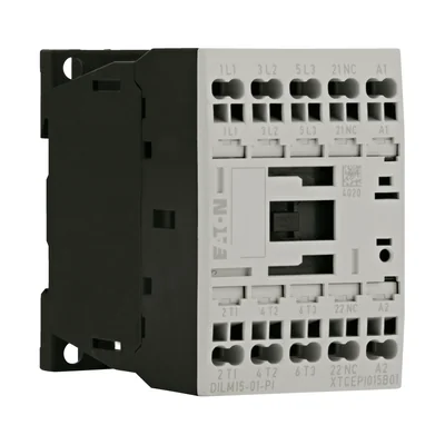 Contacteur de puissance DILM15-01(24VDC)-PI DILM, 7,5 kW/400 V, commande 24 V CC, 1 NF