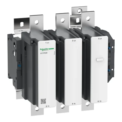 Contacteur de puissance TeSys F AC1 630A 3P 1NO 1NC bobine 110VAC