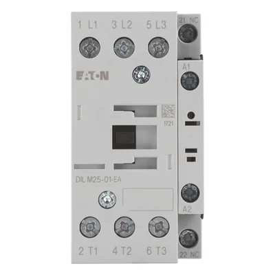 Contacteur DILM25-01-EA (230 V 50 Hz, 240 V 60 Hz), 11 kW/400 V, commande 230 V CA