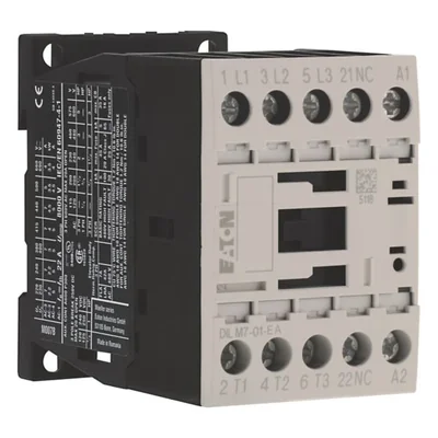 Contacteur DILM7-01-EA (24 V CC), 3 kW/400 V, commande 24 V CC