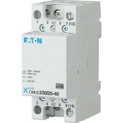 Contacteur d'installation CMUC230/25-40 avec bobine AC/DC