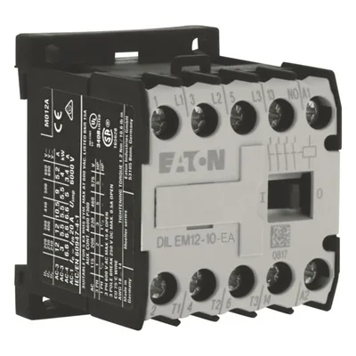 Contacteur miniature DILEM12-10-G-EA (24 V CC), 5,5 kW/400 V, commande 24 V CC