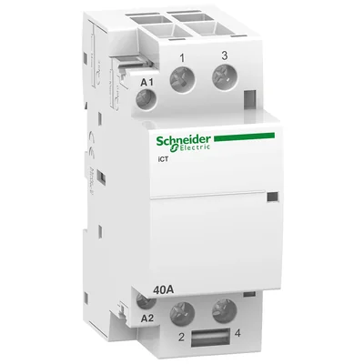 Contacteur modulaire Acti9 iCT50-40-20-230 40 A 2 NO 50 Hz 220/240 V CA