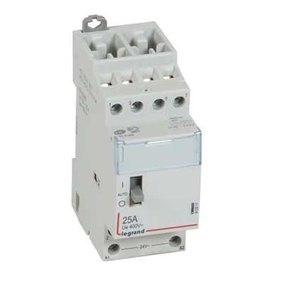CONTACTEUR MODULAIRE SM 425 25A 24V 4NO AVEC MANIPULATEUR
