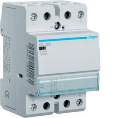 Contactor 12VAC 2NO 63A