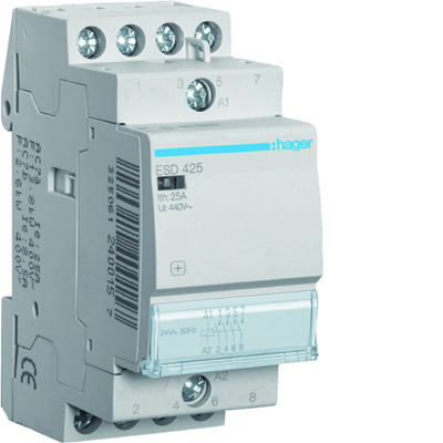 Contactor 4NO 25A 24V AC