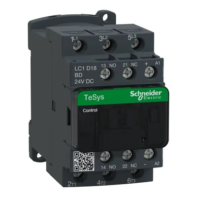 Contactor AC3-18A, 24 VCC