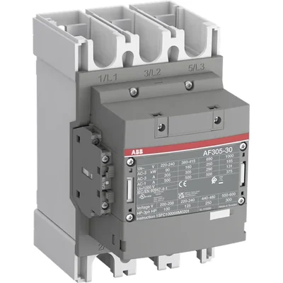 Contactor AF305-30-11-13 100-250V CA/CC, 3 polos, 1 NA+1 NC