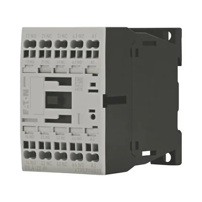 Contactor auxiliar DILA-22(24VDC)-PI, 2NA/2NC, control de 24VDC