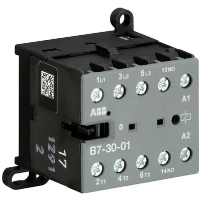 Contactor B7-30-01-80 220...240 V CA - 3 terminales de tornillo NA - 0 NC