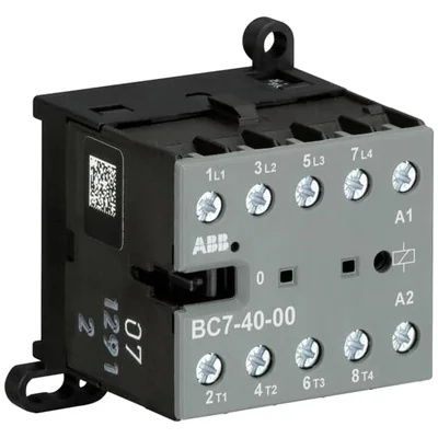 Contactor BC7-40-00-16 48 V CC - 4 NA - 0 NC Terminales de tornillo