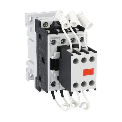 Contactor BFK1810A230 para conmutación de condensadores BFK (resistencias incluidas), bobina de CA, potencia máxima a 400 V = 15 kVAR, bobina de 230 V CA 50/60 Hz