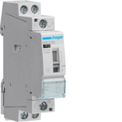 Contactor con control manual 230VAC 1NO 25A