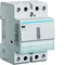 Contactor con control manual 24VAC 2NO 40A
