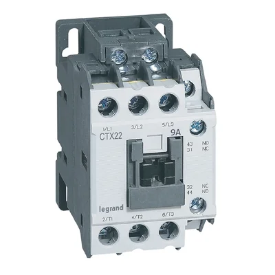 CONTACTOR CTX3 3P 9A 1NO1NC 230V CA