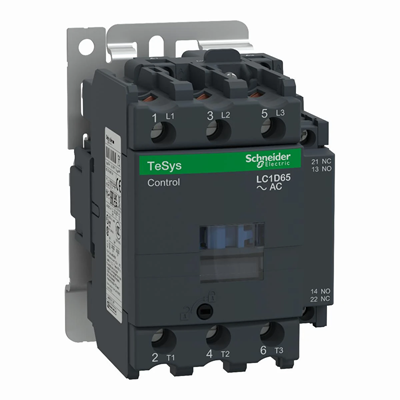 Contactor D 3P AC3-65A, NC+No, 24V