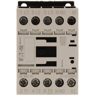 Contactor de potencia, 12A, 1Z 0R DILM12-10(110V50HZ,120V60HZ)