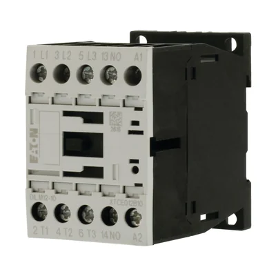 Contactor de potencia, 12A, 1Z 0R DILM12-10(220VCC)