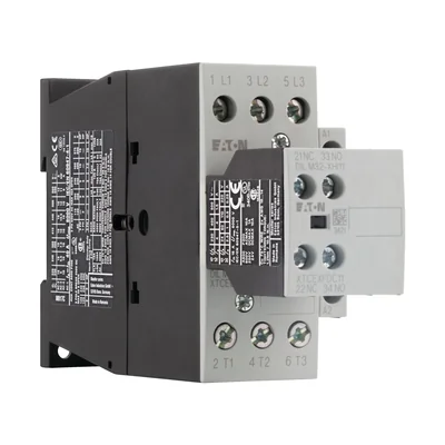 Contactor de potencia, 17A, 2Z 1R DILM17-21(230V50HZ,240V60HZ)