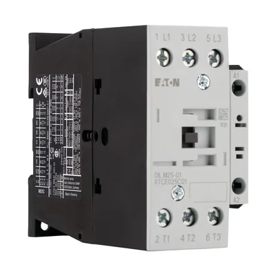 Contactor de potencia, 25A, 0Z 1R DILM25-01(110V50HZ,120V60HZ)