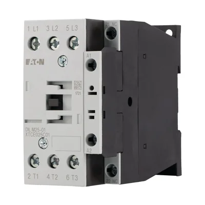 Contactor de potencia, 25A, 0Z 1R DILM25-01(24V50/60HZ)