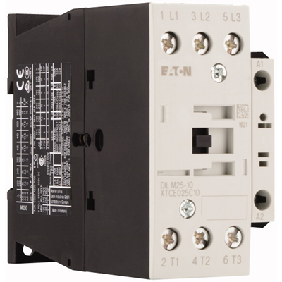 Contactor de potencia, 25A, 1Z 0R DILM25-10(110V50HZ,120V60HZ)