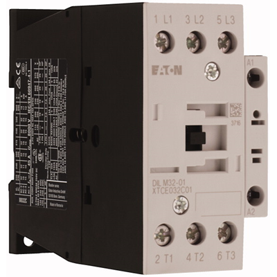 Contactor de potencia, 32A, 0Z 1R DILM32-01(RDC24)