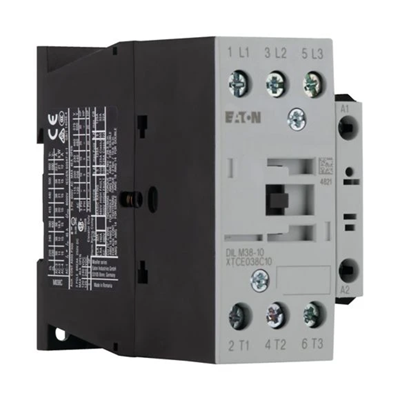 Contactor de potencia, 38A, 3b+1ZZ DILM38-10(RDC240)