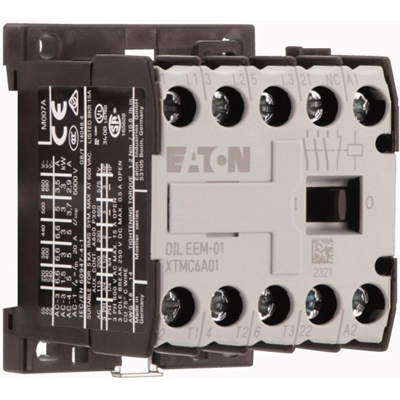 Contactor de potencia, 3kW DILEEM-01(230V50HZ,240V60HZ)