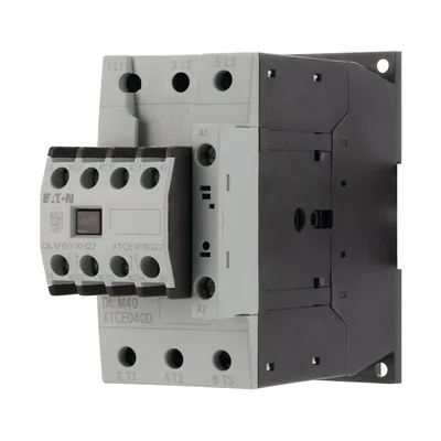 Contactor de potencia, 40A, 2Z 2R, DILM40-22(RDC24)