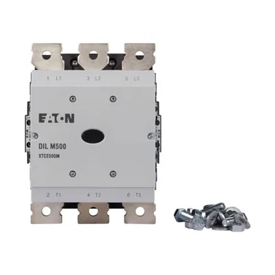 Contactor de potencia, 500A, 2Z 2R, DILM500/22(RA250)