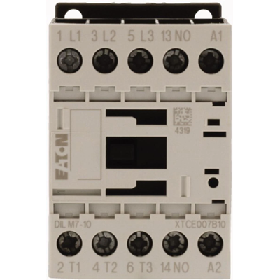 Contactor de potencia, 7A, 1Z 0R DILM7-10(110V50HZ,120V60HZ)