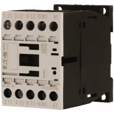 Contactor de potencia, 7A, 1Z 0R DILM7-10(110V50HZ,120V60HZ)