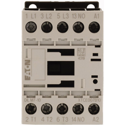 Contactor de potencia, 7A, 1Z 0R DILM7-10(230V50HZ,240V60HZ)