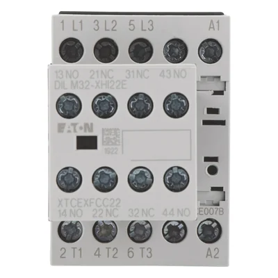 Contactor de potencia, 7A, 2Z 2R DILM7-22(230V50HZ,240V60HZ)