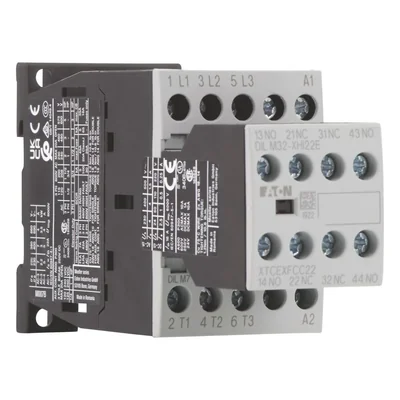 Contactor de potencia, 7A, 2Z 2R DILM7-22(230V50HZ,240V60HZ)