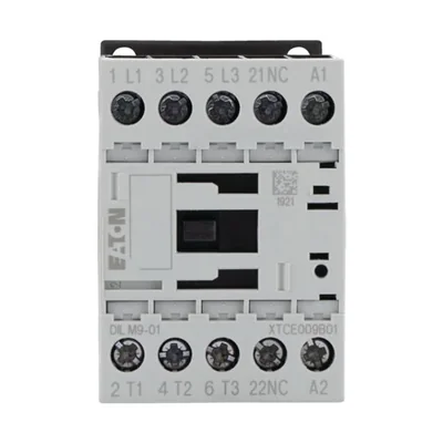 Contactor de potencia, 9A, 0Z 1R DILM9-01(230V50HZ,240V60HZ)