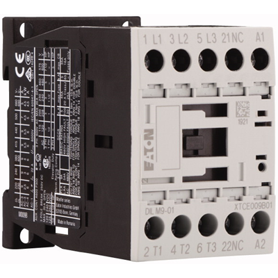 Contactor de potencia, 9A, 0Z 1R DILM9-01(230V50HZ,240V60HZ)