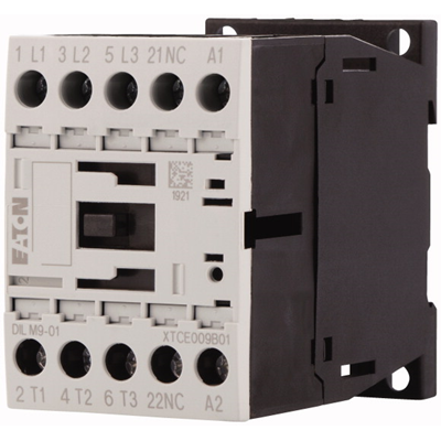 Contactor de potencia, 9A, 0Z 1R DILM9-01(230V50HZ,240V60HZ)