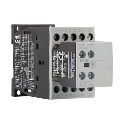 Contactor de potencia, 9A, 2Z 1R DILM9-21(230V50HZ,240V60HZ)