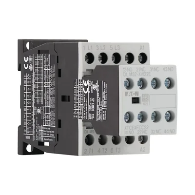 Contactor de potencia, 9A, 2Z 1R DILM9-22(24 VCC)