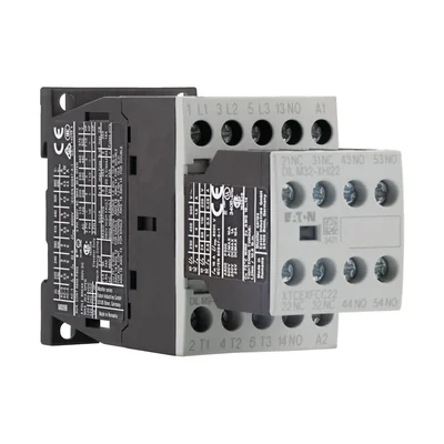 Contactor de potencia, 9A, 3Z 1R DILM9-32(24 VCC)