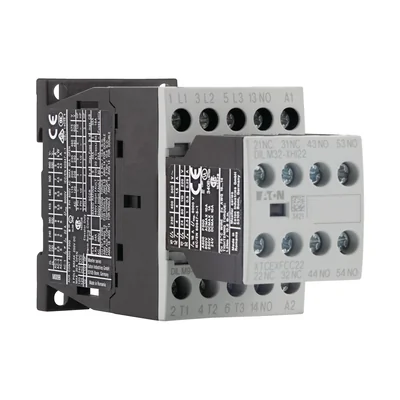 Contactor de potencia, 9A, 3Z 1R DILM9-32(24 VCC)