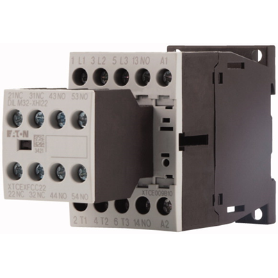 Contactor de potencia, 9A, 3Z 1R DILM9-32(24 VCC)